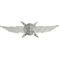 Coupon ⭐ Other Brands Air Force Badge Basic Cyberspace Operator, Mirror Finish, Regular Size 🥰