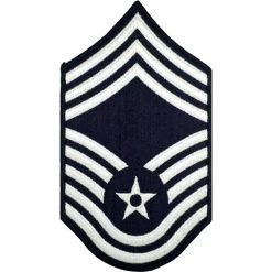 Brand new 🎁 Exchange Select Air Force CMSgt, Chevron Sew-On, Large 😉