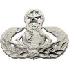 Deals 🛒 Other Brands Air Force Master Cyberspace Support Badge, Mirror Finish, Midsize 👍 -Deals military Store unnamed file 255