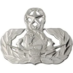 Best Pirce 👏 Other Brands Air Force Master Cyberspace Support Badge, Mirror Finish, Regular Size ❤️