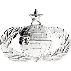 New ✨ Ira Green, Inc Air Force Senior Intelligence Badge, Pin-On, Mid-Size, Mirror Finish 🛒