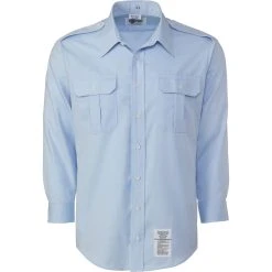Cheapest ❤️ Other Brands Air Force Male Long Sleeve Shirt Blue 🎉