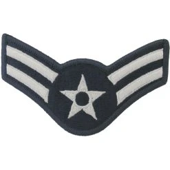 Coupon 🔔 Ira Green, Inc Air Force Rank Airman First Class (A1C) E-3 Blue Chevron Large 💯