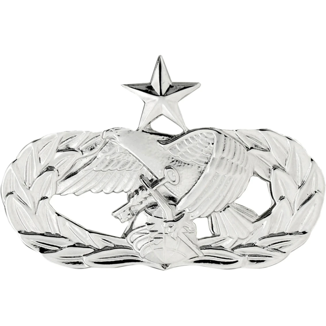 Promo ✨ Ira Green, Inc Air Force Senior Logistic Readiness Badge, Mirror Finish ❤️ 3 Promo ✨ Ira Green, Inc Air Force Senior Logistic Readiness Badge, Mirror Finish ❤️