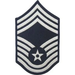 Cheapest 😉 Ira Green, Inc Air Force Chief Master Sergeant (CMSgt) Blue Chevron Large Rank 🔥