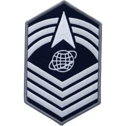 New 👍 Ira Green, Inc Space Force Chev (Enlisted) CMSgt (E-9) Full Color Sew On, Large 🔔
