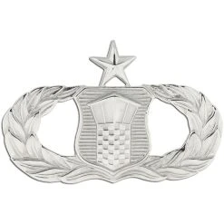 Outlet ✨ Other Brands Air Force Master Air Traffic Controller Badge, Mirror Finish, Regular Size 😀