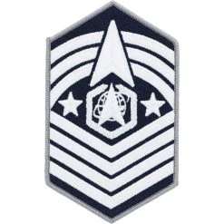 Promo 🤩 Ira Green, Inc Space Force Chevron (Enlisted) CHF MSGT Of The Space Force (E-9) Sew On, Small ✨