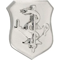 Brand new ⭐ Other Brands Air Force Basic Medical Service Badge, Mirror Finish, Regular Size ✔️