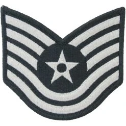 Budget 🧨 Ira Green, Inc Air Force Technical Sergeant (TSgt) Blue Chevron Small Rank 🤩