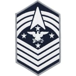 Best Pirce ❤️ Ira Green, Inc Space Force Chevron Sr Enlisted Advisor To The Chairman (E-9) Full Color Sew On Lg ⌛