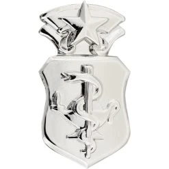 Flash Sale ✔️ Other Brands Air Force Master Nurse Badge, Mirror Finish, Regular Size 🌟