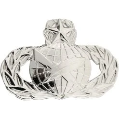 Coupon 🤩 Ira Green, Inc Air Force Master Public Affairs Badge, Mirror Finish, Pin-On, Mid-Size 👏