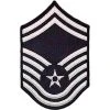 Promo ✨ Exchange Select Air Force SMSgt Blue Chevron Large Rank 🌟