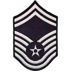 Promo ✨ Exchange Select Air Force SMSgt Blue Chevron Large Rank 🌟
