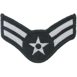 Outlet 🛒 Ira Green, Inc Air Force Rank Airman First Class (A1C) E-3 Blue Chevron Small ❤️