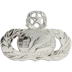 Best Sale ❤️ Other Brands Air Force Info Mgr Master Badge, Mirror Finish ✨