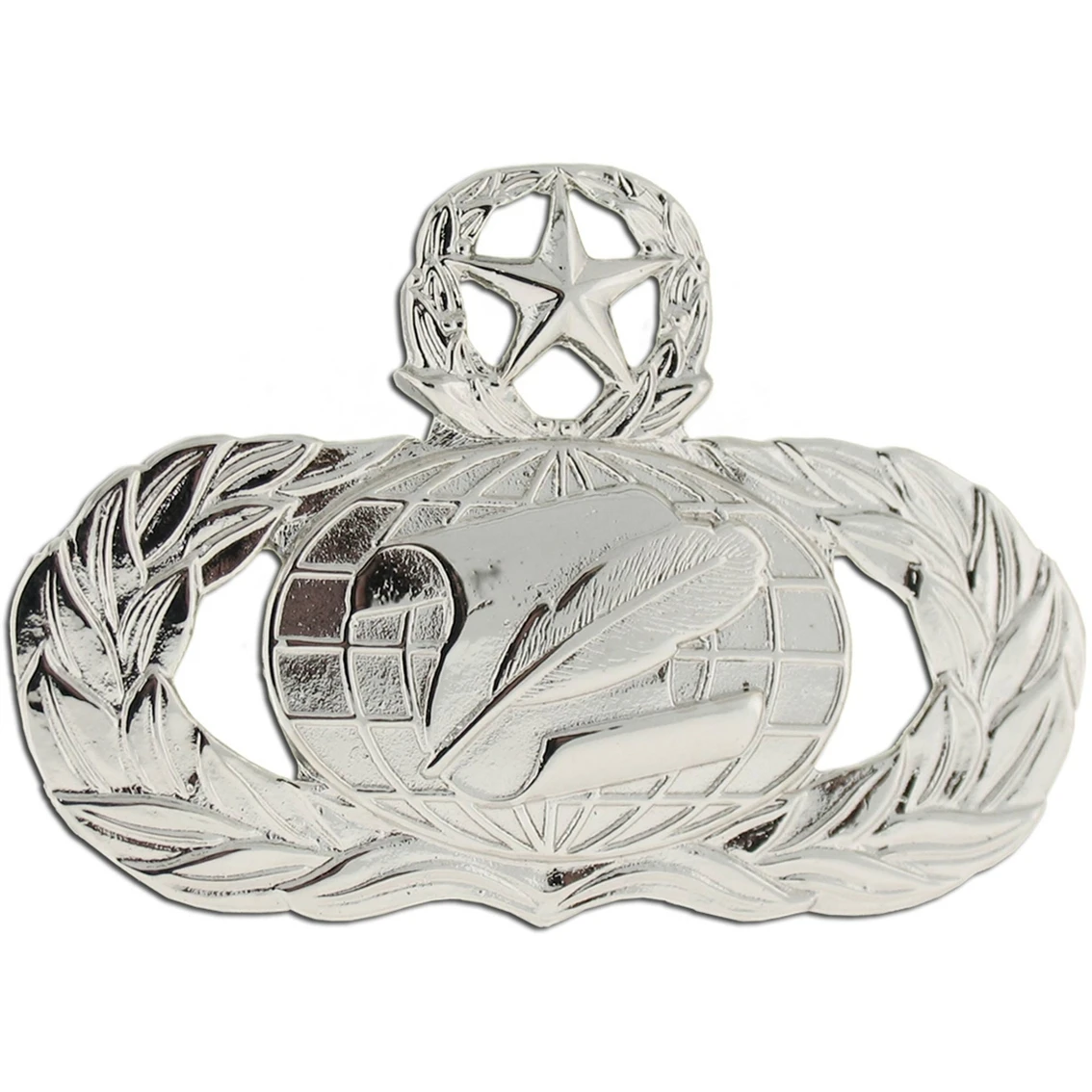 Best Sale ❤️ Other Brands Air Force Info Mgr Master Badge, Mirror Finish ✨