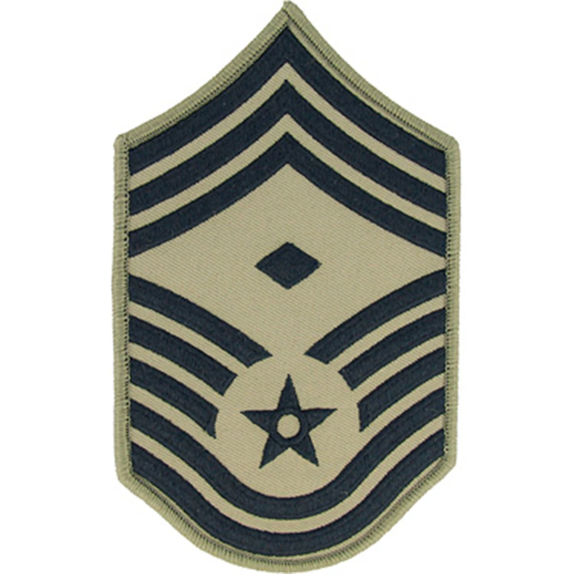 Deals ✔️ Exchange Select Air Force Rank CMSgt 1st Sgt E-9 Subdued Large With Diamond (ABU) ⭐ 3 Deals ✔️ Exchange Select Air Force Rank CMSgt 1st Sgt E-9 Subdued Large With Diamond (ABU) ⭐